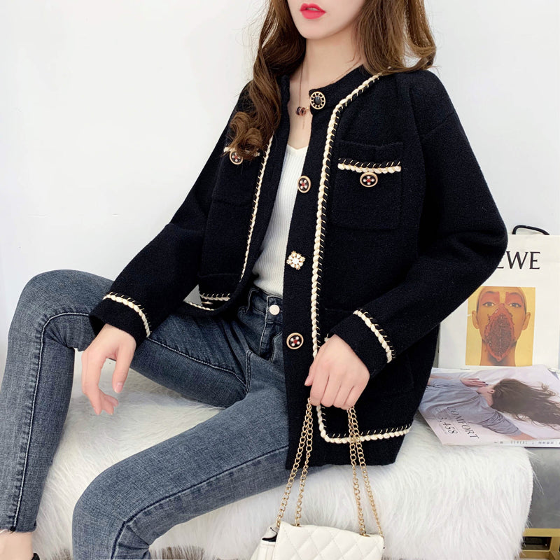 VIVIANNA Gentle Lady Long Sleeve Wool Blazer