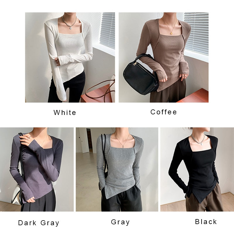 Cotton Female T-shirt Tops