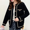 VIVIANNA Gentle Lady Long Sleeve Wool Blazer