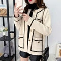 VIVIANNA Gentle Lady Long Sleeve Wool Blazer