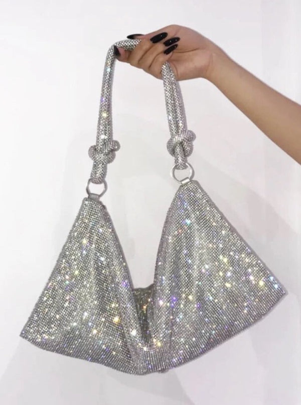 luxury Design Shining Diamond Hobo shoulder bag